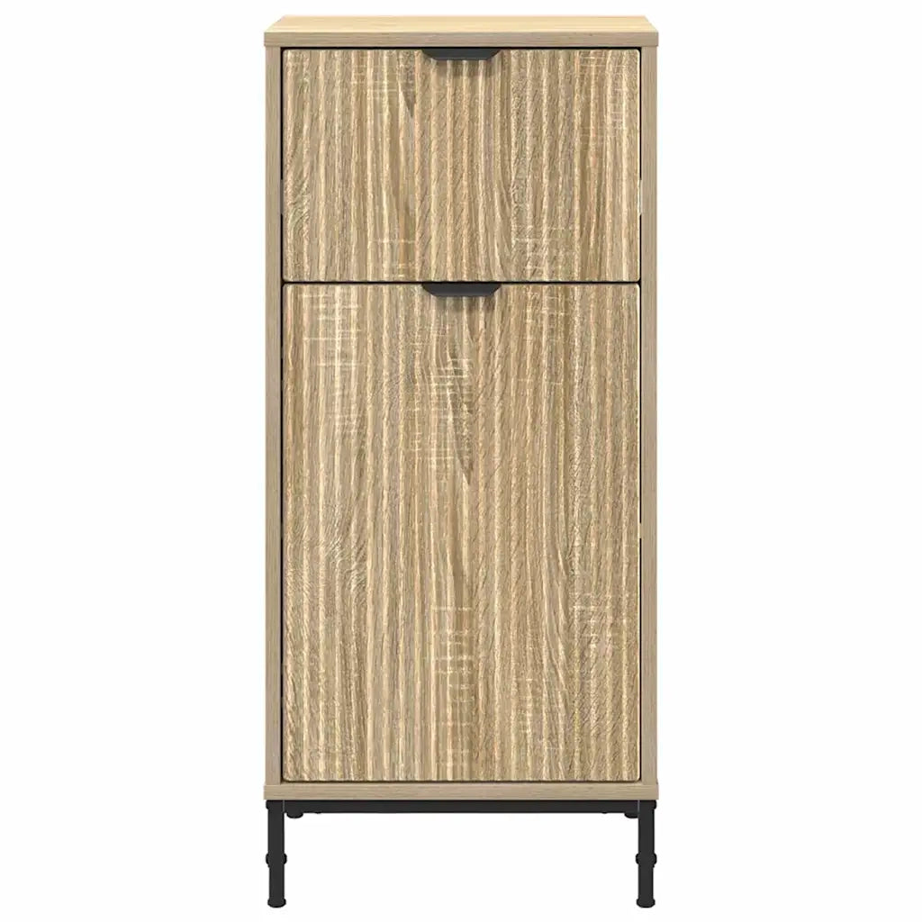 Mobile da Bagno con cassetto Rovere Sonoma 39,5 x 36 x 88 cm 883396