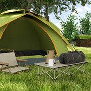Tavolino Pieghevole da Campeggio ¨C MINIMAL ¨C Alluminio, 95x55 cm, Khaki