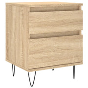 Comodino | Armadio da Notte | Mobiletto da notte Rovere Sonoma 40x35x50 cm in Legno Multistrato