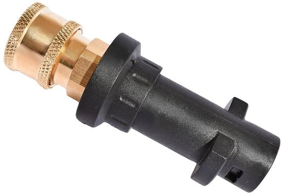 Adattore per pompa a schiuma per macchina da car wash per autovetture con connessione rapida 1/4 pollici per alta pressione