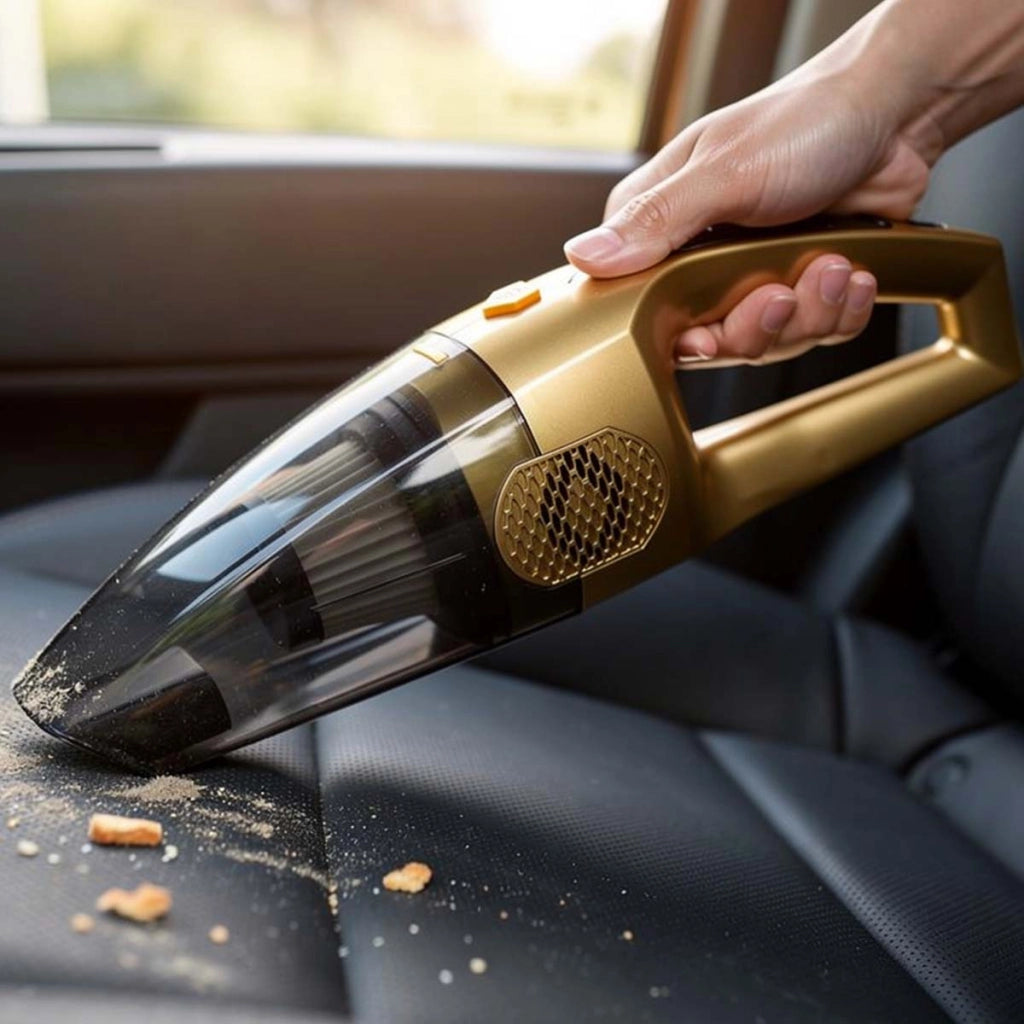 Aspirapolvere portatile da 120W per auto e casa Dorato Avizar