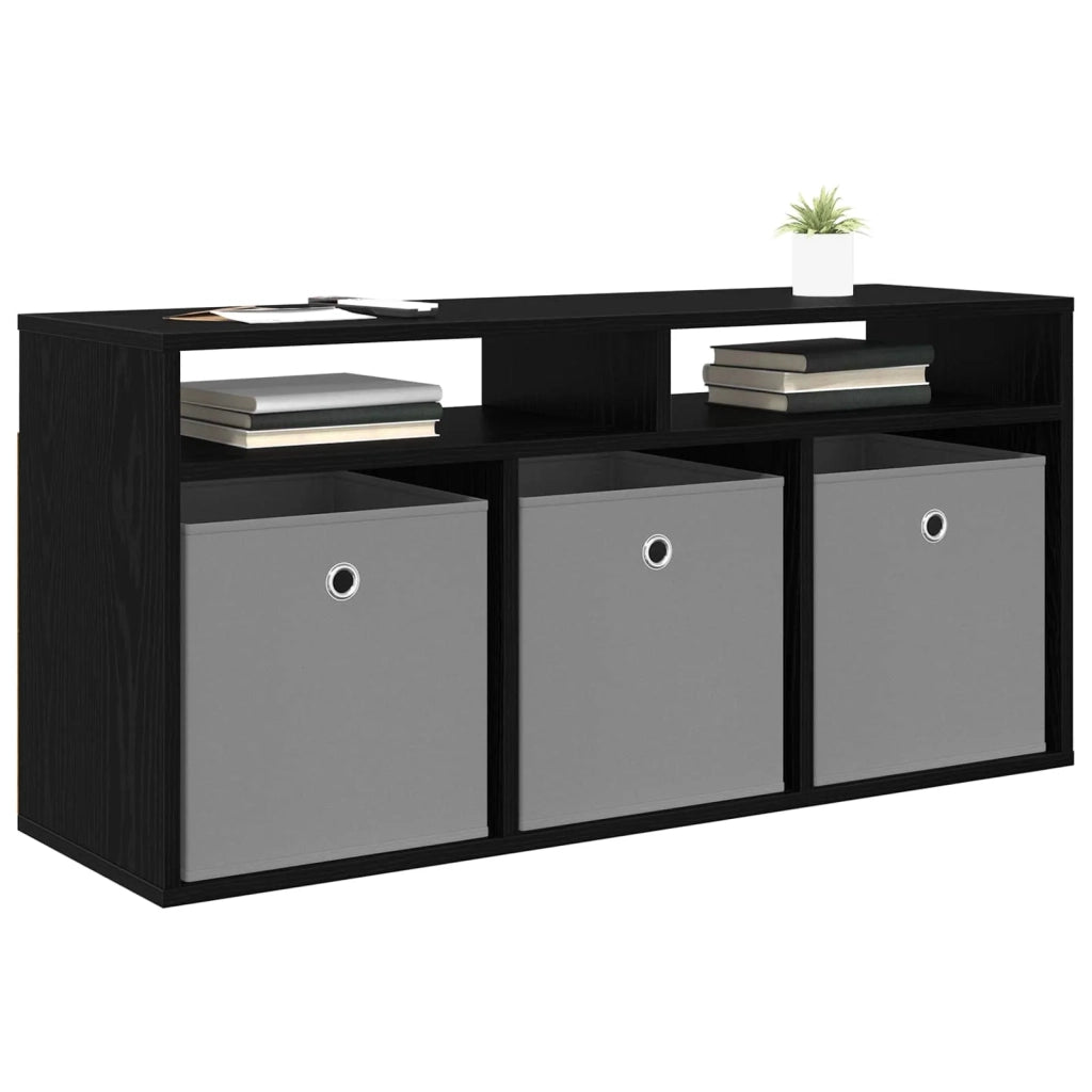 Lowboard con cassetto Rovere Nero 102 x 32 x 48,5 cm CFW1420374