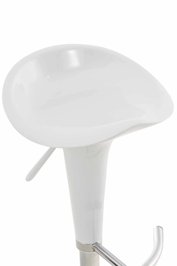 Sgabello Saddle bianco