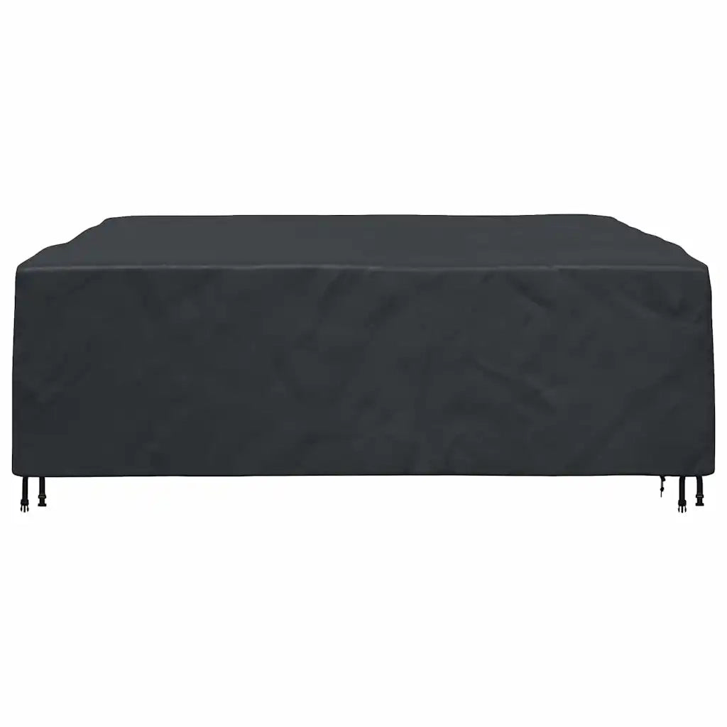 vidaXL Copertura per mobili da esterno Nero 235 x 235 x 70 cm 210D