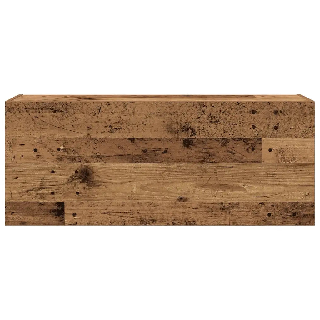 vidaXL Mobile da Bagno Legno Antico 100x25x40 cm in Truciolato