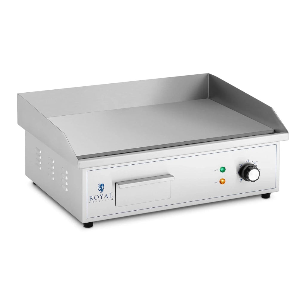 Plancha elettrica professionale plancha da appoggio piastra di cottura professionale plancha elettrica per ristoranti 530 x 350 mm 3.000 watt 14_0004060