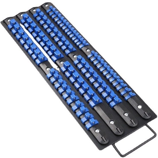 Supporti per strumenti portatili, 1/4 pollici, 3/8 pollici, 1/2 pollici, supporti per strumenti robusti - blu