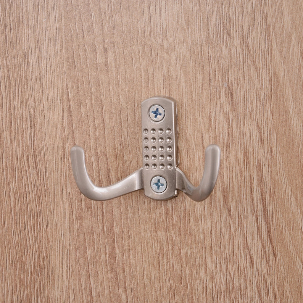 EasyComfort Mobile per Ingresso in Legno Set 3 Pezzi con Scarpiera, Appendiabiti e Specchio, 80x27x46.5cm - Color Legno