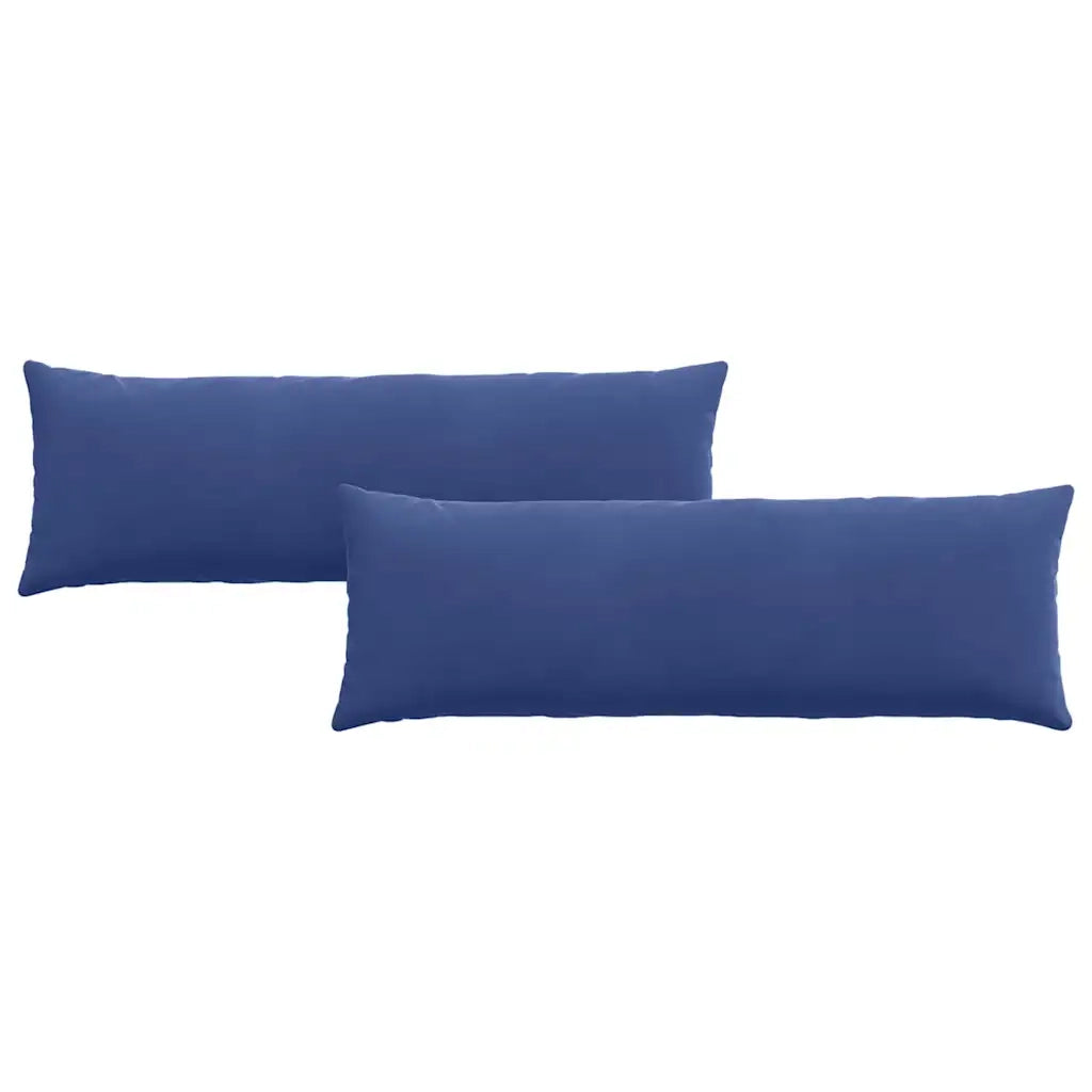 Cuscini da Divano 2 pcs Blu Polizia 120 x 40 cm