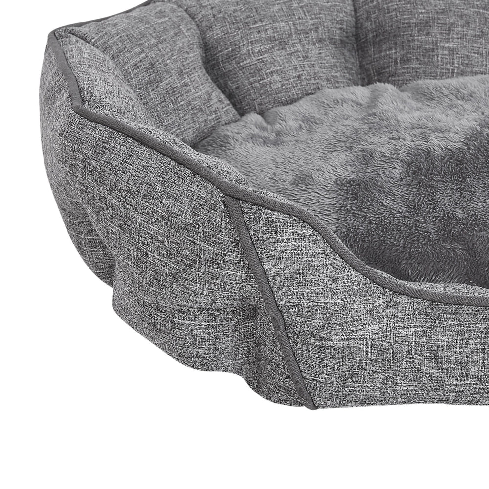 Set di 6 sedie da giardino beige con sedile sintetico struttura in acciaio inox stile cantilever