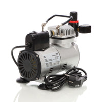 Compressore per aerografo AF18-2, a membrana 4 bar, arresto automatico, con manometro