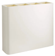 Vaso 90x27x77cm in Polietilene Tulli Divio Essential Water Reserve 80 Bianco