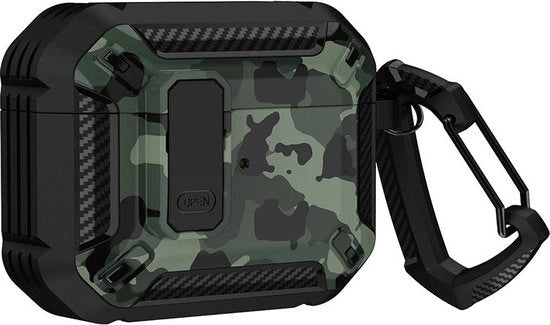 Otturatore compatibile - Scatola di protezione con chiusura - per AirPods Pro2 - Otturatore copertura - protezione ottimale - Otturatore solido - Anti-schizzo - Con chiusura magnetica