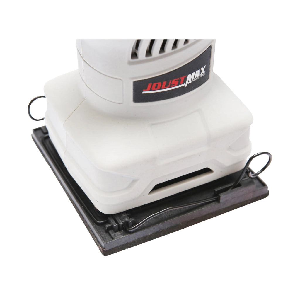 Levigatrice orbitale elettrica 200W con piastra di base 110x110mm Joust Max
