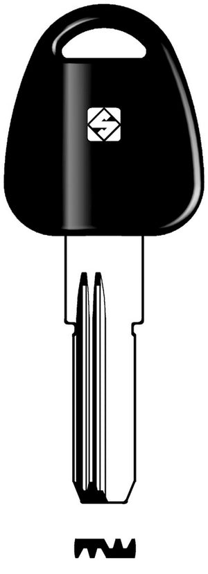 chiavi silca punzonate pt6rp olc gr.6/3 cod:ferx.95878