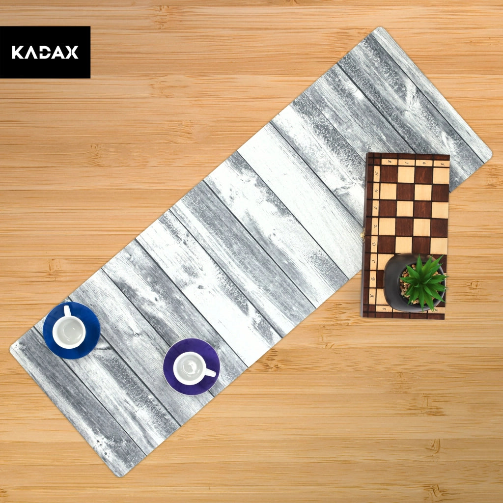 Tovaglia decorativa in feltro KADAX, stampata, 95x33 cm