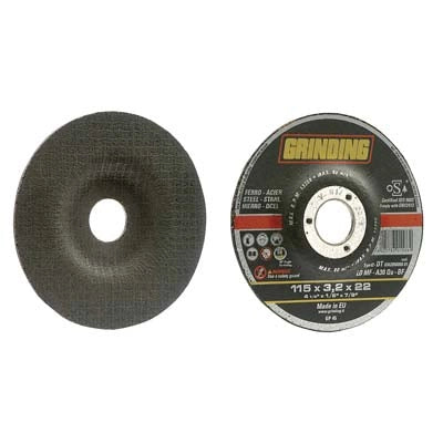 DISCO ABRASIVO TAGLIO FERRO DEPRESSO GRINDING - MM 230X22,2 H.MM 2,4- 25 pezzi