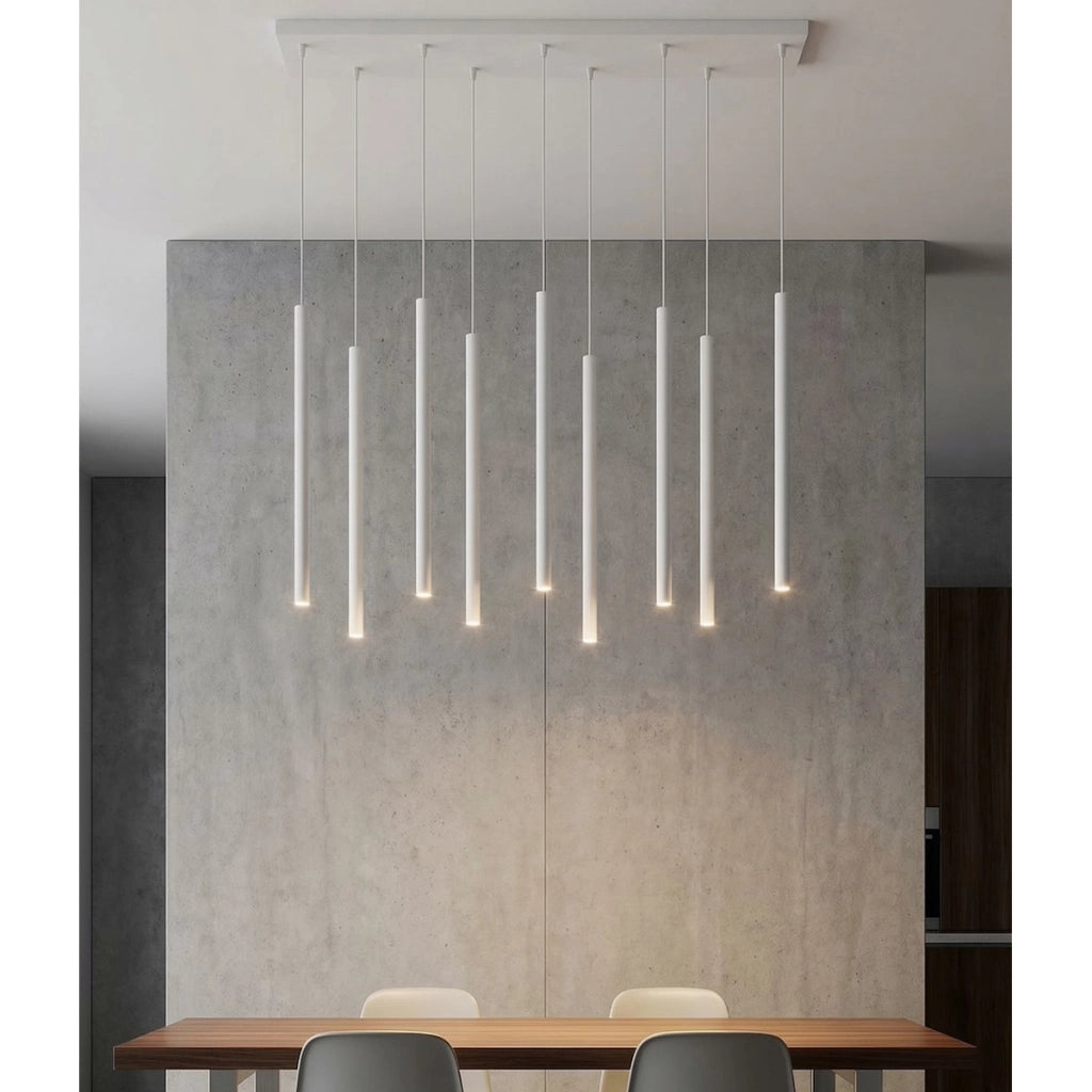 Lampada a sospensione SELTER in acciaio grigio