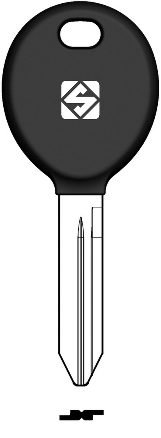 chiavi silca transparente vuota cy24te olc gr.96 cod:ferx.95888