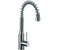 Miscelatore monocomando laterale per lavello alto con bocca girevole - serie suvi