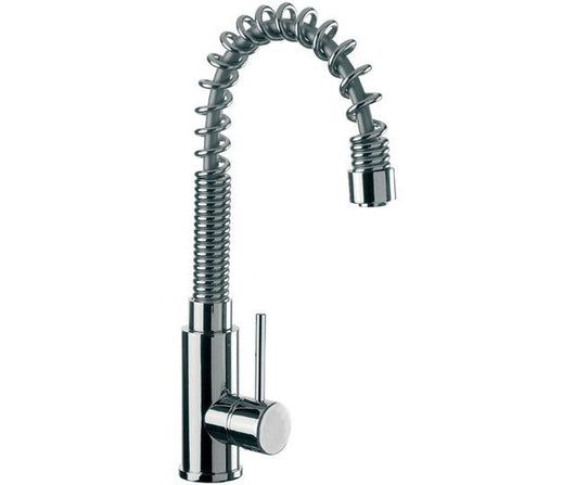 Miscelatore monocomando laterale per lavello alto con bocca girevole - serie suvi