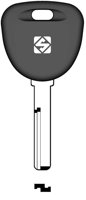 chiavi silca transparente vuota hu56rte olc gr 97 cod:ferx.95890