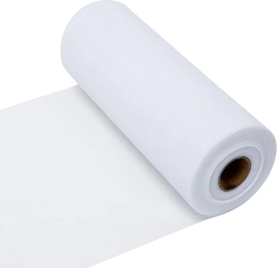 Stoffa di carta per feste - 30 cm x 915 m - rotolo di carta per decorazioni di matrimonio, tutu, abito da tavola, vestito - decorazione per feste, regalo