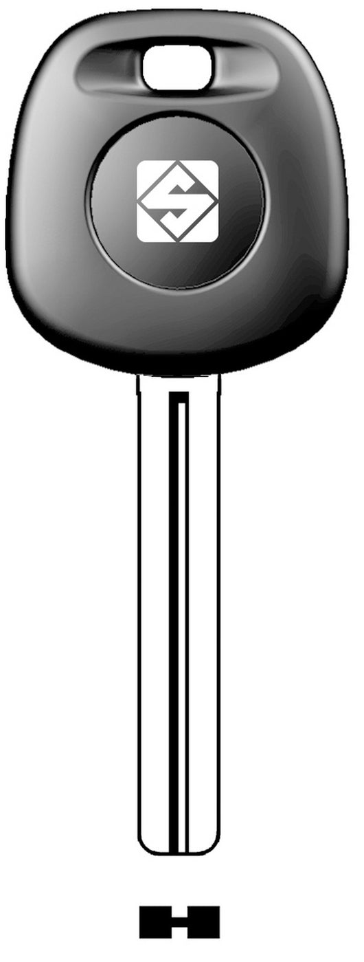 chiavi silca transparente vuota toy40bte olc gr.97 cod:ferx.95896