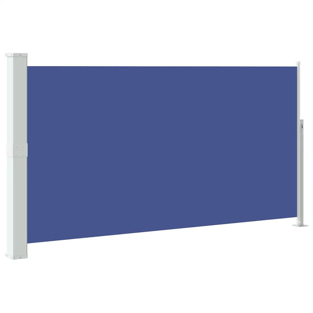 Tenda Laterale Retrattile per Patio 170x300 cm Blu 48366