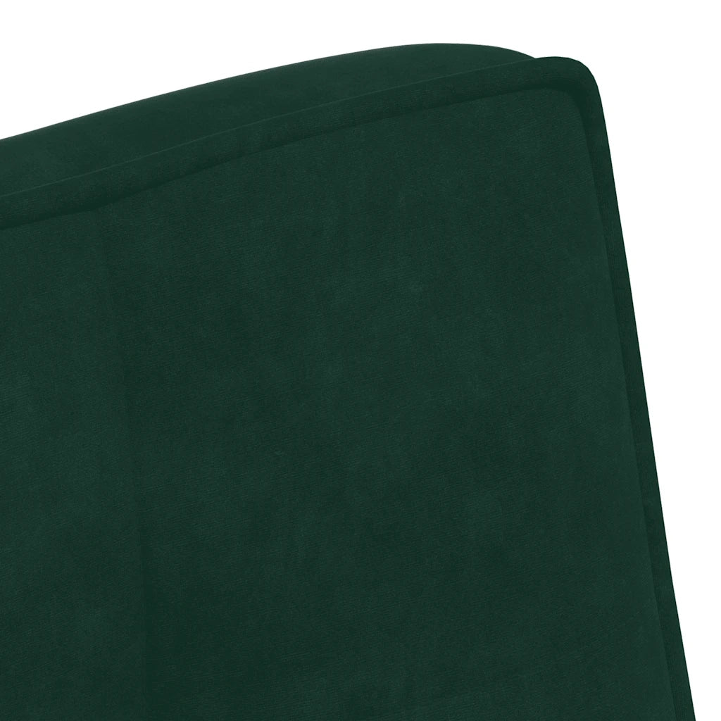 Panca Verde Scuro 110x74x84 cm in Velluto CFW2139280