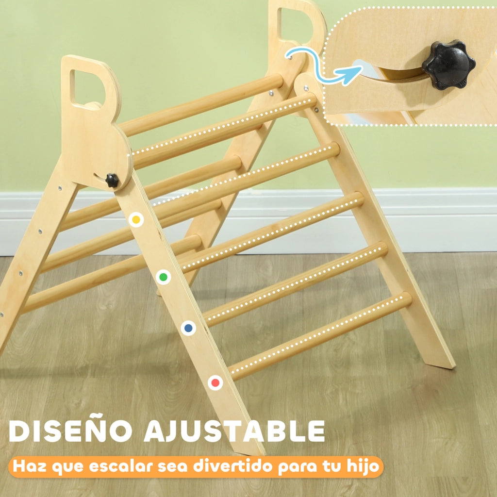 Scala per bambini ¨C Zephmum ¨C 82x66x71 cm naturale