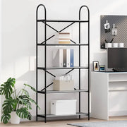 Libreria Grigio Sonoma 80 x 30 x 183 cm Legno multistrato