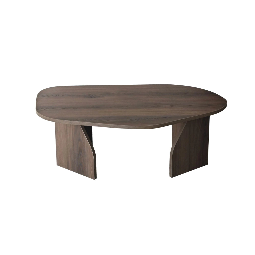 Tavolino in legno "Rock" 100 x 60 x 35 cm - Noce
