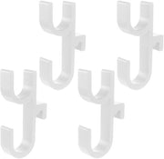 Sostegni Ombrelli, 4 pezzi, sostegni ombrelli per auto, bauletti - senza forare, sostegni ombrelli per auto, bauletti per autocarri, SUV e veicoli a passo raso (bianco)