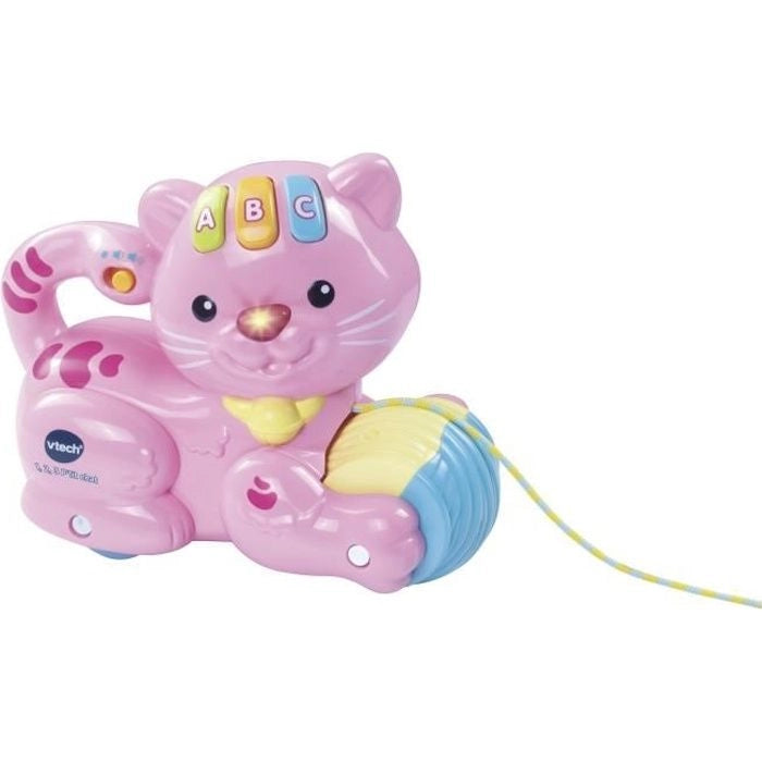 1,2,3 piccolo gatto rosa