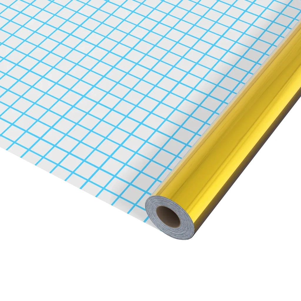 Pellicola Autoadesiva per Mobili Oro Lucido 500x90 cm in PVC CFW8471146