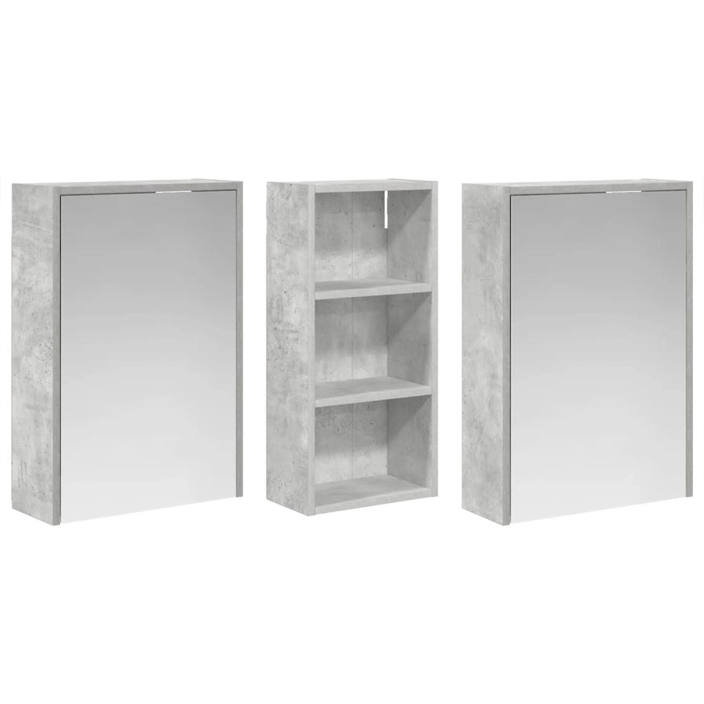 Set di Armadi da Bagno 3 pcs 116 x 16 x 62,5 cm 3403811