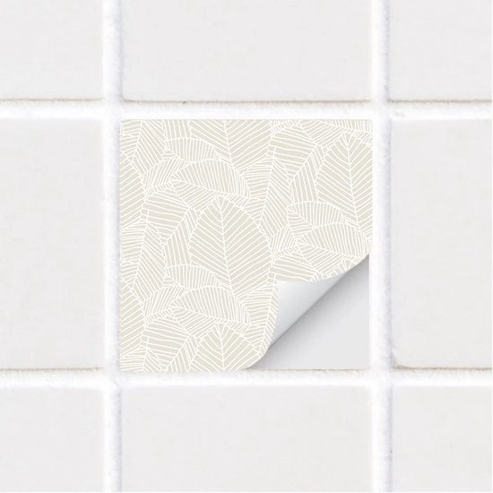 Tegelstickers in Vinile - Applicazione e Rimozione Facile - 25 Pezzi - Decorazione per Pareti - Stile Bohemien - Adatto per Cucina - Bagno