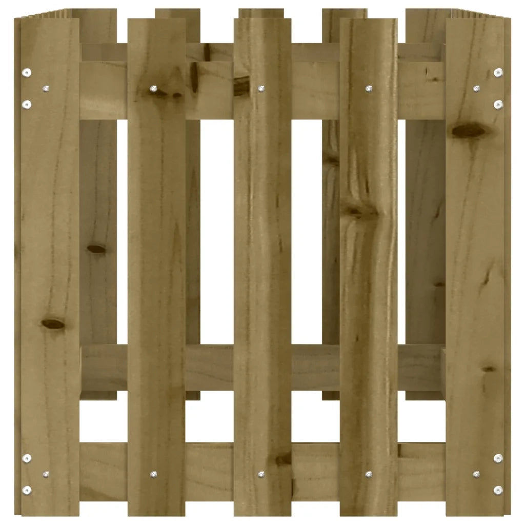 Fioriera Rialzata da Giardino-Vaso da Esterno-Fioriera Elevata 100x50x50 cm in Pino Impregnato