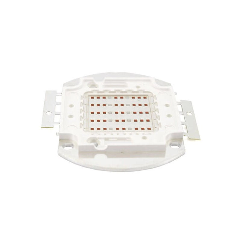 Led Cob 50W Coltivazione Piante e Fiori Grow Led Chip 1750mA DC 22-25V Spettro 440nm-660nm Per Fiorai Agricoltori