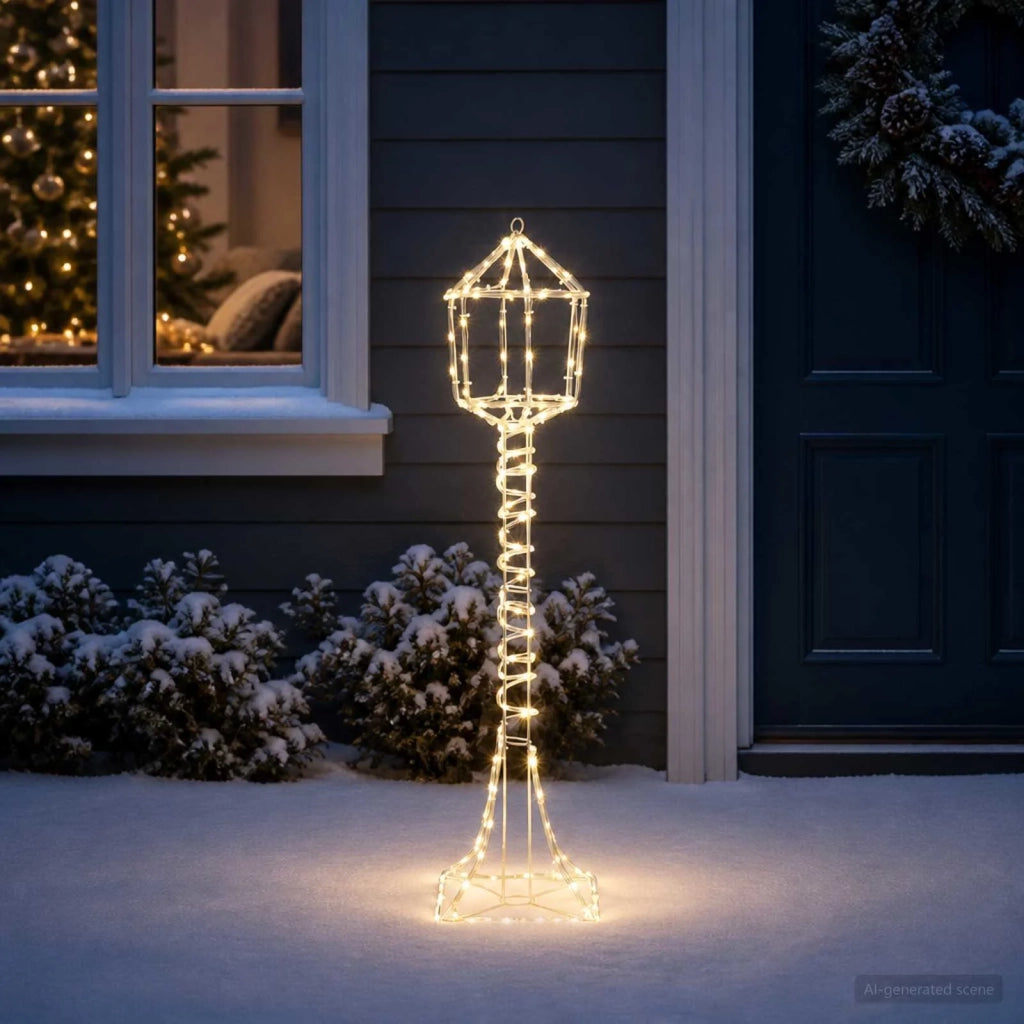 Lampione di Natale LED LOVIISA 160 LED Bianco caldo 42053448
