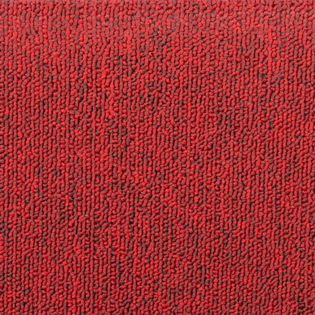 Tappetini per scale 10 pz | Gradini per Scale 65x24x4 cm Rossi Semicircolari Grandi