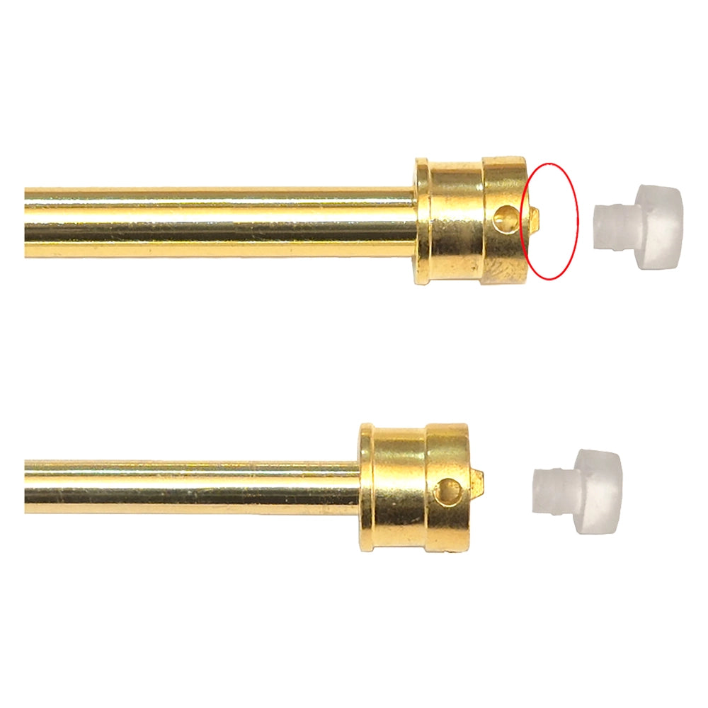 STANGHETTA A MOLLA 'ONLY ONE' UNIVERSALE cm. 63/110 - oro- 10 coppia