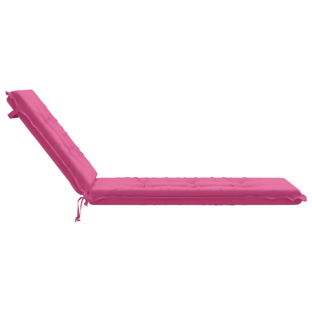 Cuscino per Lettino GEMERT 100% Poliestere Rosa 190 x 50 x 9 cm 947364