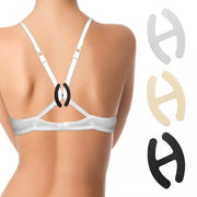 Trade Shop - Set Tre Clip Per Nascondere Le Bretelle Del Reggiseno In Tre Colori -