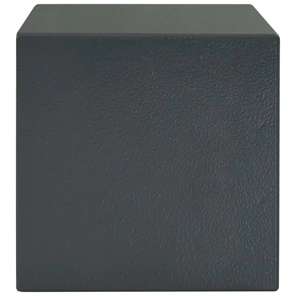 Cassaforte con blocco Grigio scuro 23 x 17 x 17 cm Acciaio CFW1530331