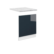 Vicco Mobili da cucina  Blu scuro lucido 60 cm , PL Marmo