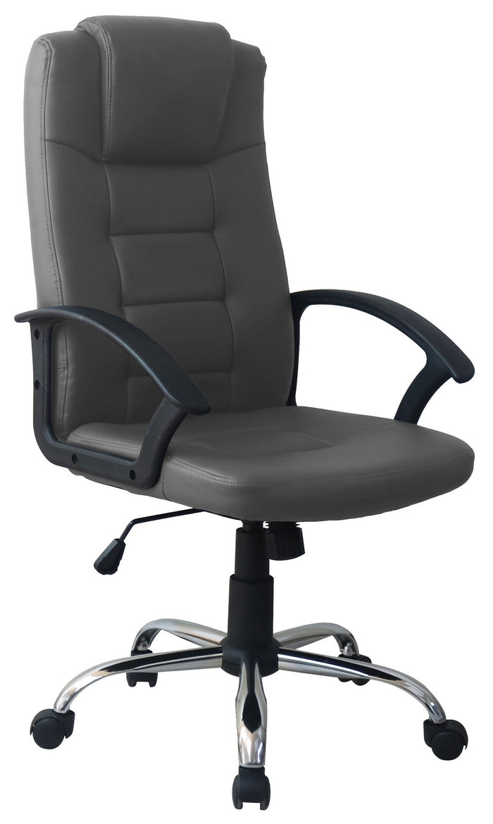 poltrona direzionale hw58631 grigio cod:ferx.95905