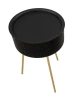 Tavolinetto Blacky cm Ø 40X65