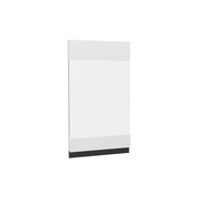 Vicco Frontale cucina Bianco 39.6 x 59 cm frontale del mobile per pensile con vetro